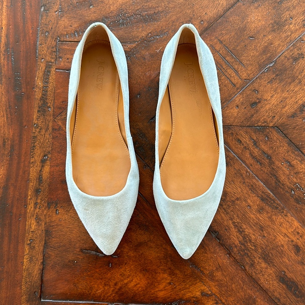 J. Crew Suede Flats  | Sz 8